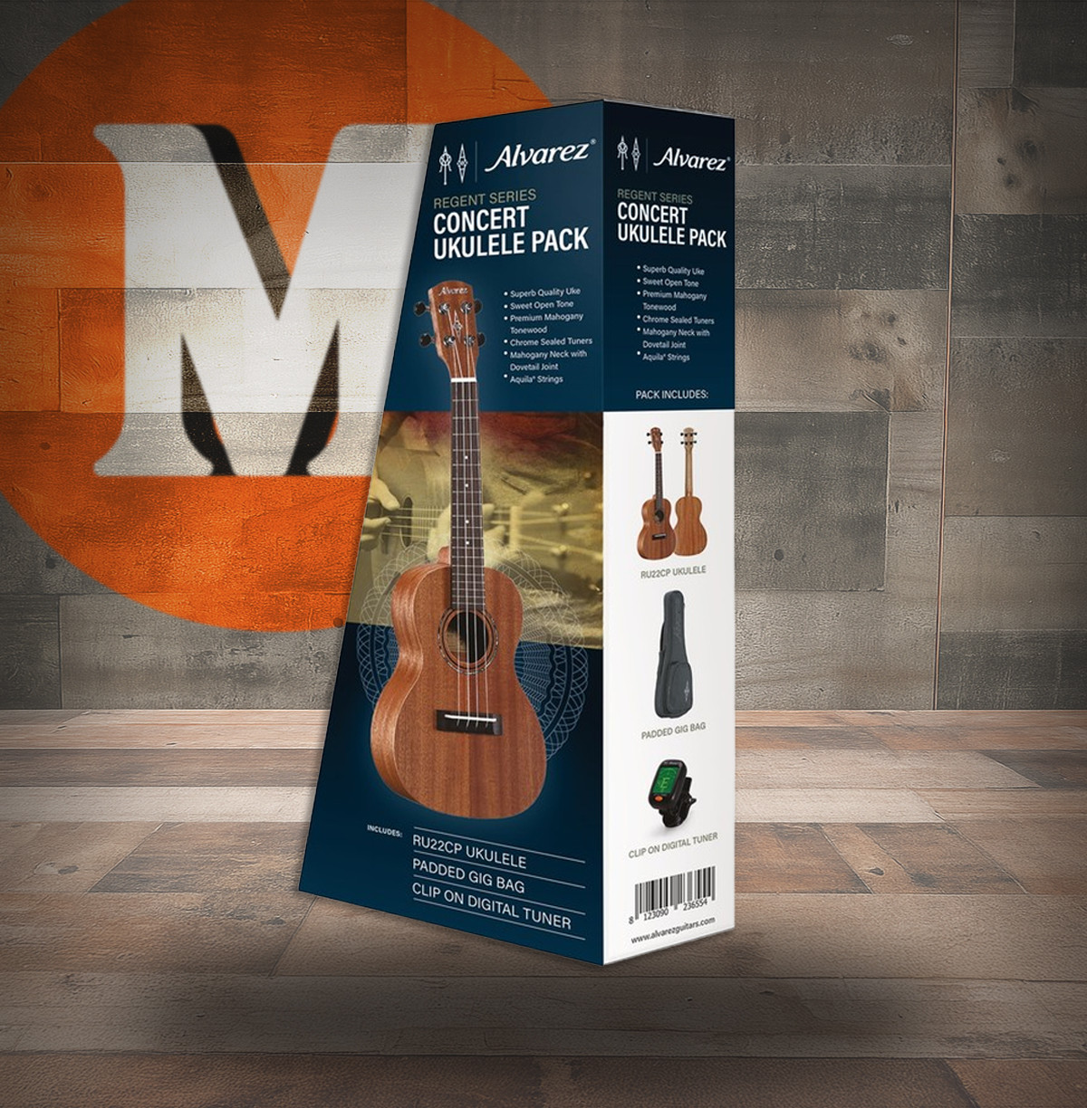 Alvarez Regent Concert Ukulele Pack (RU22CP) | Musician Madness