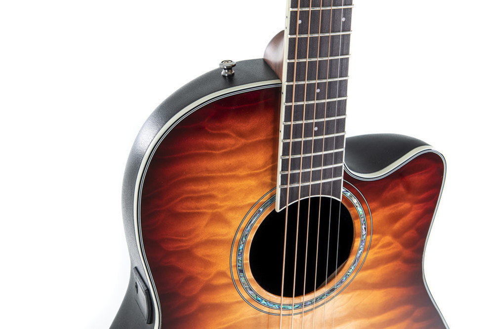 Ovation Celebrity Traditional Plus E-Acoustic Guitar CS24X-7C Cognac Burst Gloss (CS24X-7C-G)