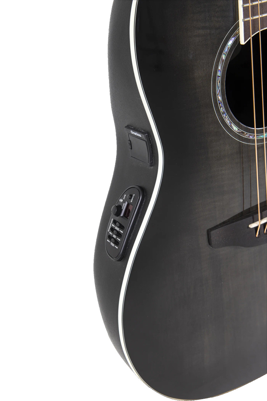 Ovation Celebrity Traditional Plus E-Acoustic Guitar CS24P-TBBY Transparent Blackburst (CS24P-TBBY-G) | Musician Madness