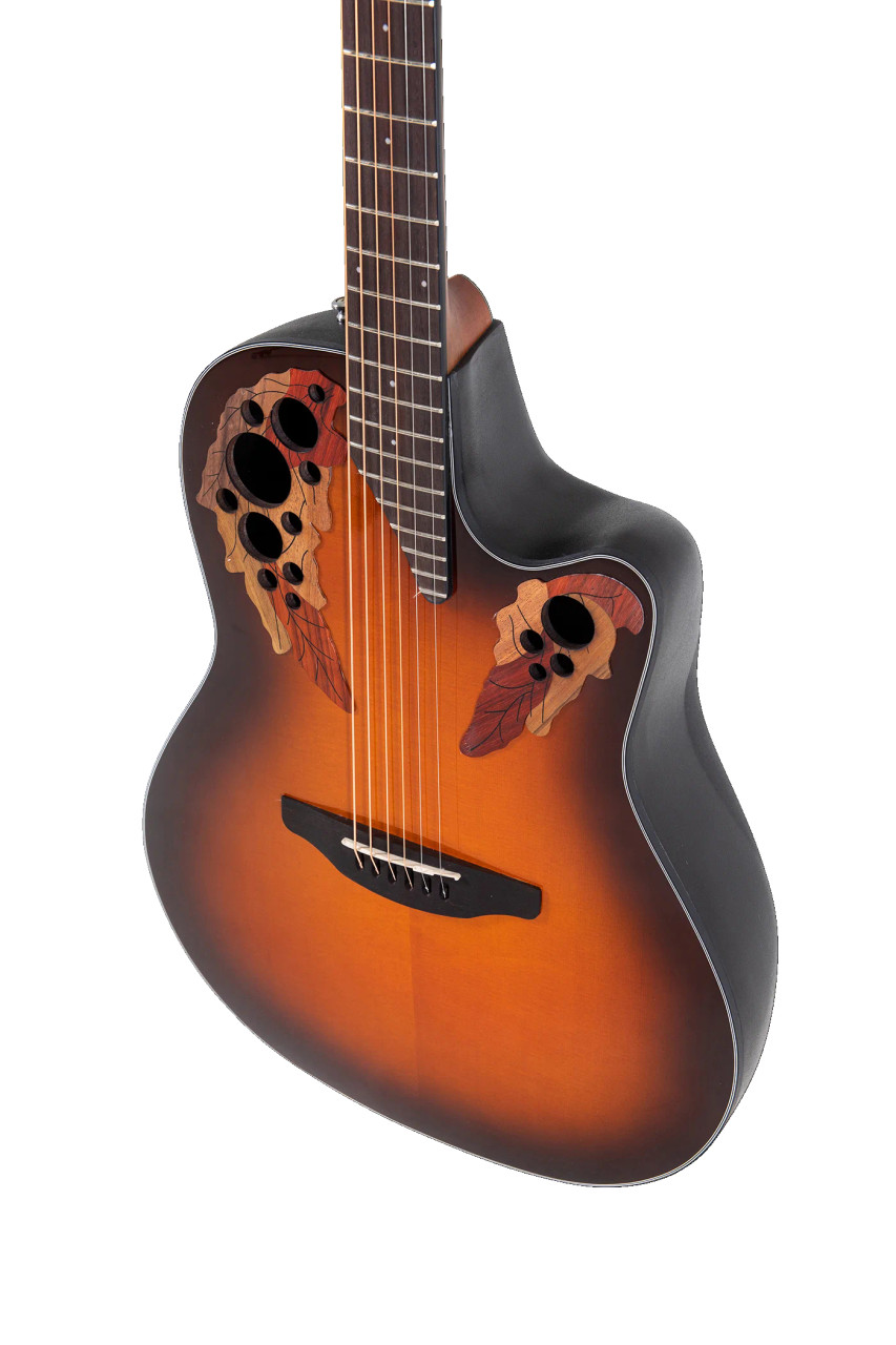Ovation Celebrity Elite E-Acoustic Guitar CE44-1 Sunburst (CE44-1-G)