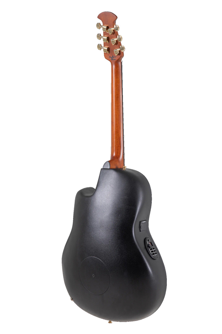 Ovation Celebrity Elite Plus E-Acoustic Guitar CE44P-SM Natural Spalted Maple (CE44P-SM-G)