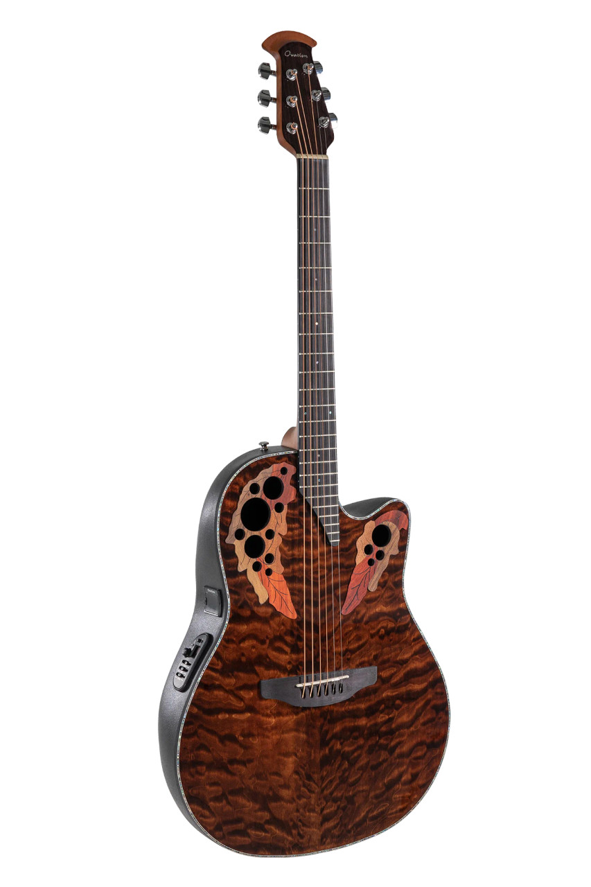 Ovation Celebrity Elite Plus E-Acoustic Guitar CE44P-TGE Dark Tiger Eye (CE44P-TGE-G)