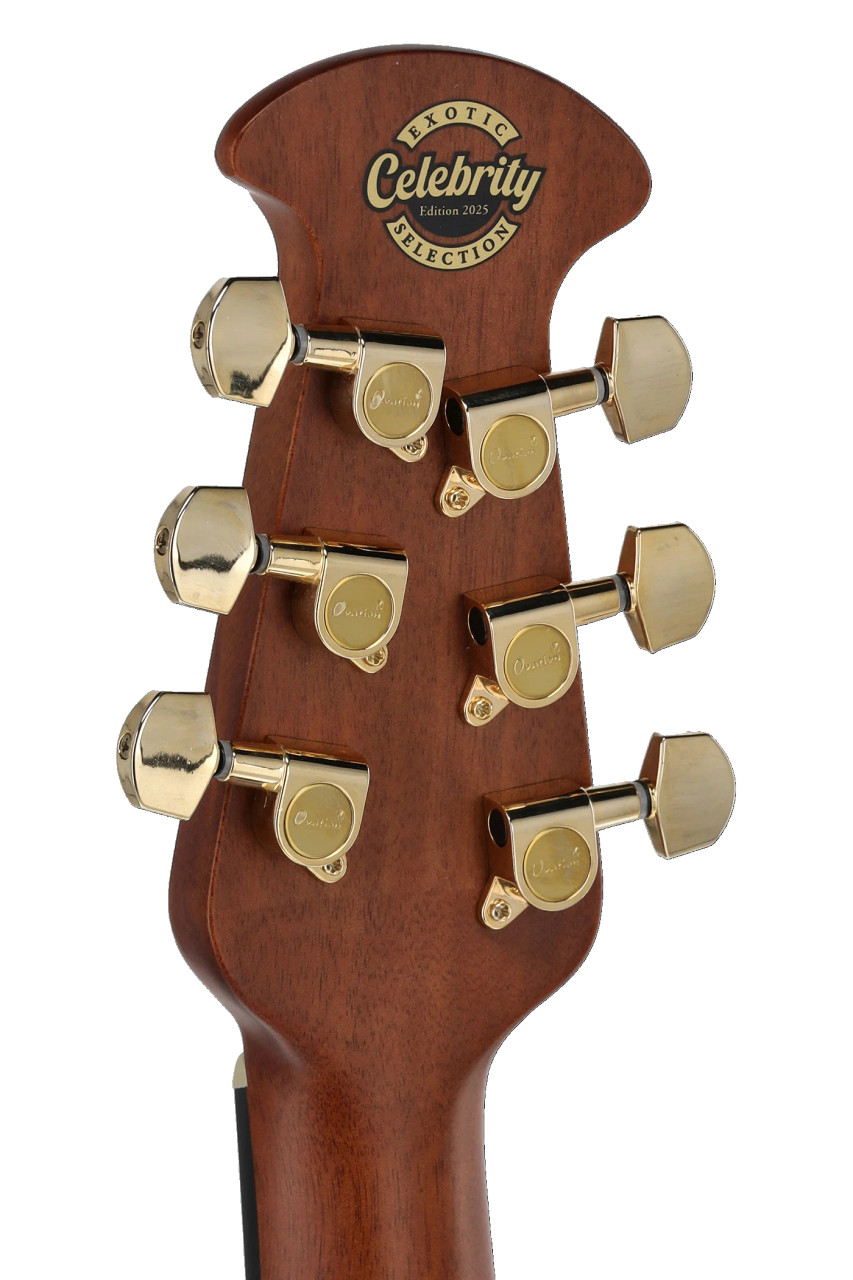 Ovation Celebrity Exotic Selection 2025 Limited E-Acoustic Guitar CE44P-FLE-G Flamed Eucalyptus (CE44P-FLE-G)