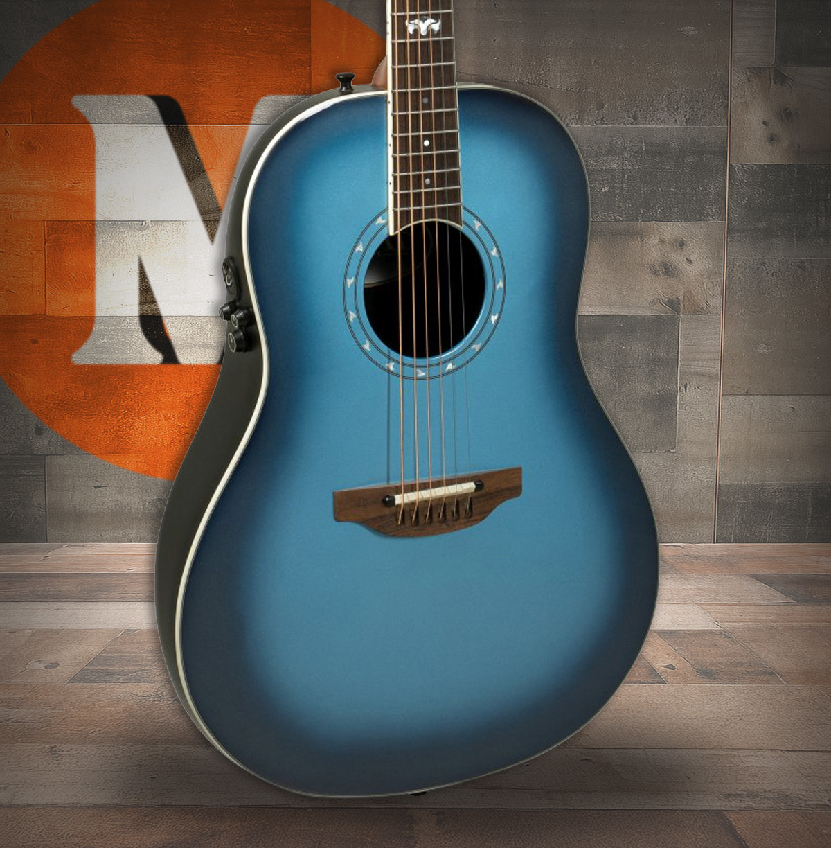 Ovation Ultra E-Acoustic Guitar 1516DTD Dusk Til Dawn (1516DTD-G)