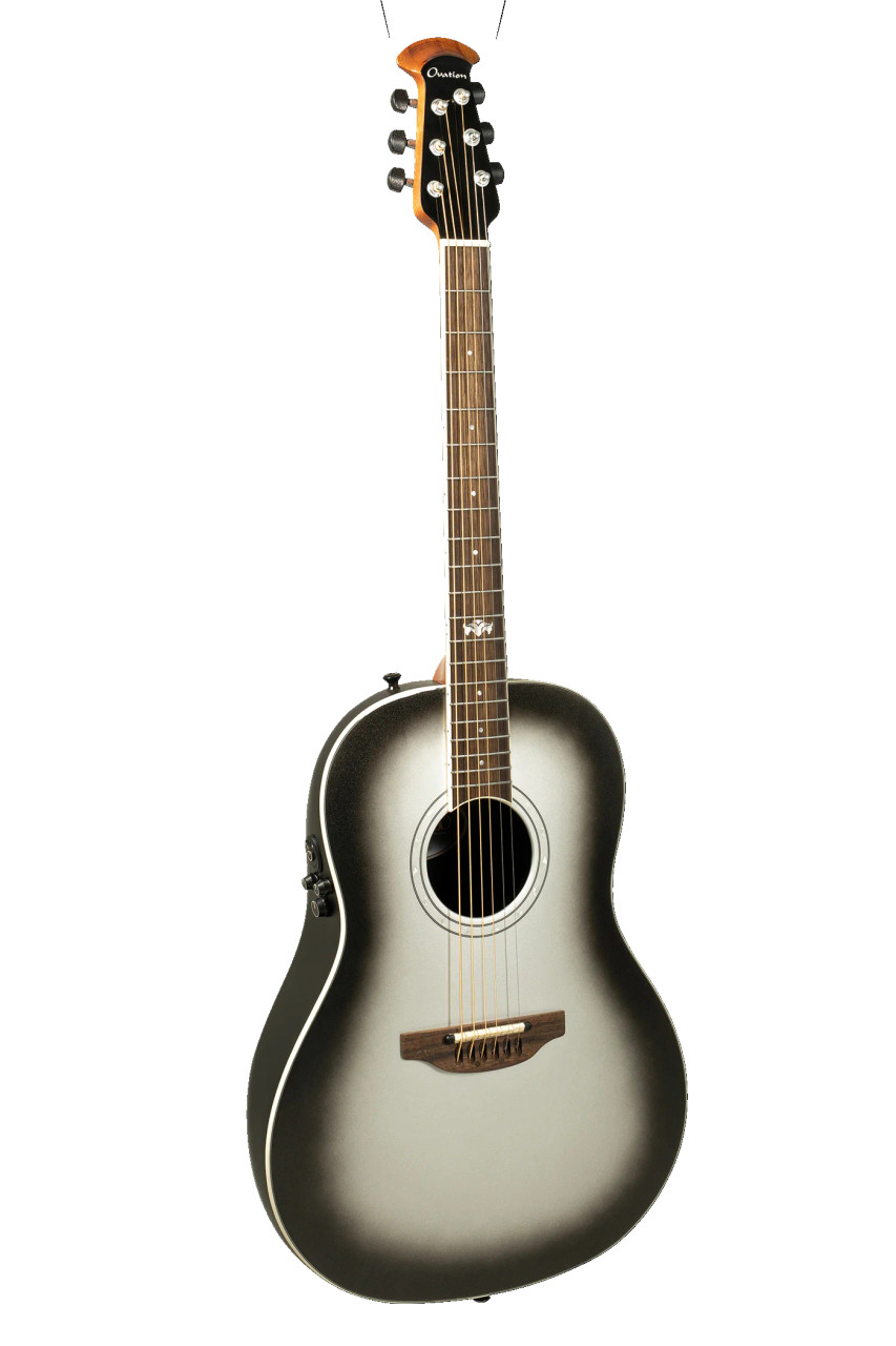 Ovation Ultra E-Acoustic Guitar 1516SSM Silver Shadow (1516SSM-G) | Musician Madness
