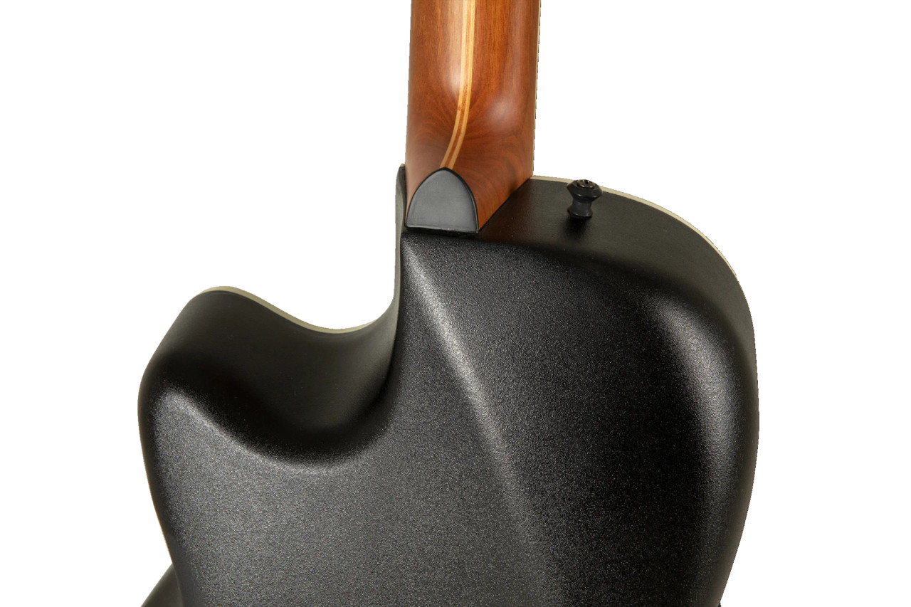 Ovation Pro Series Standard Balladeer E-Acoustic Guitar 2751AX-5 Black 12-String (2751AX-5-G)