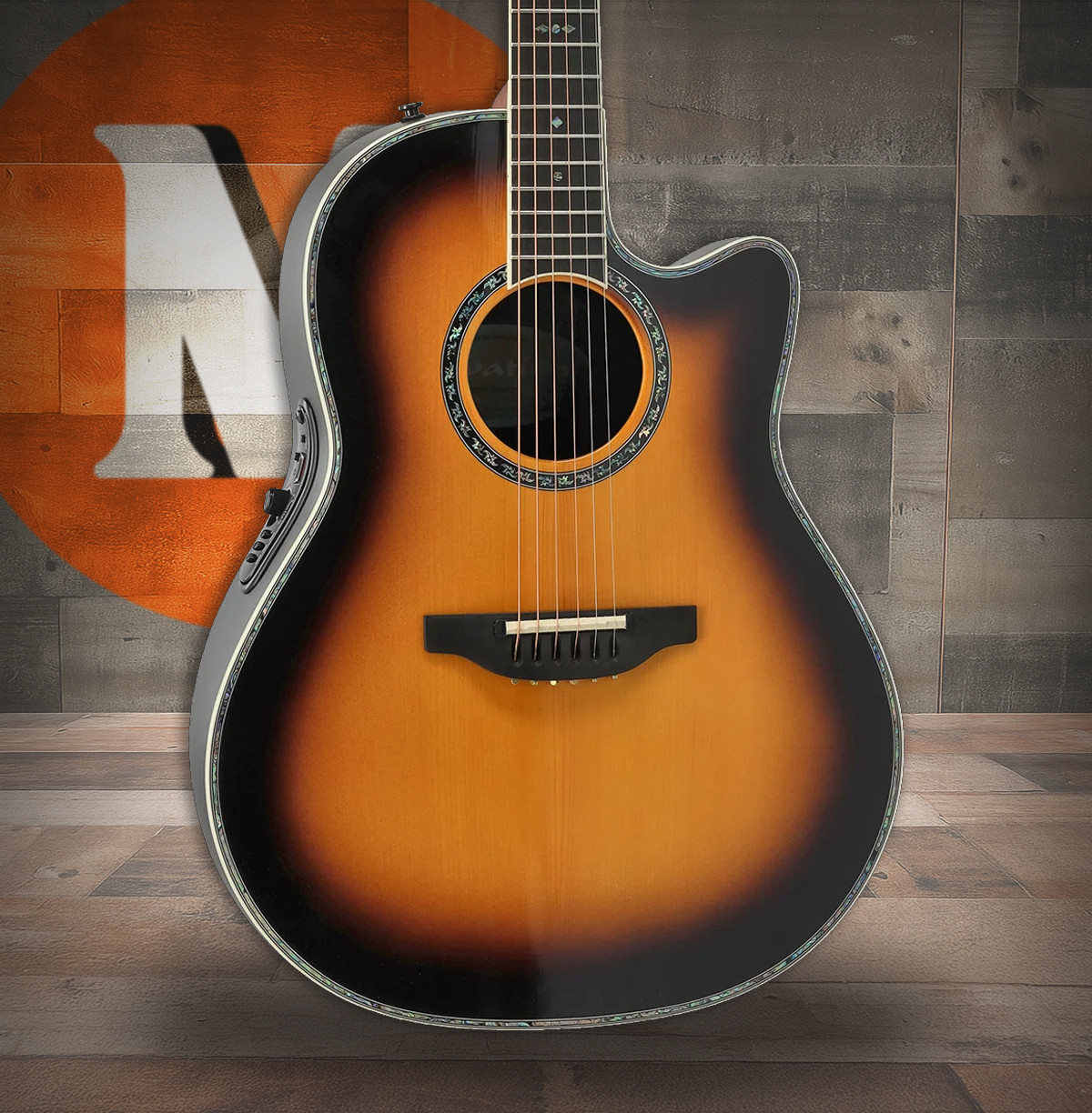 Ovation Custom Balladeer 2762BL-VB-G, Vintage Burst (2762BL-VB-G