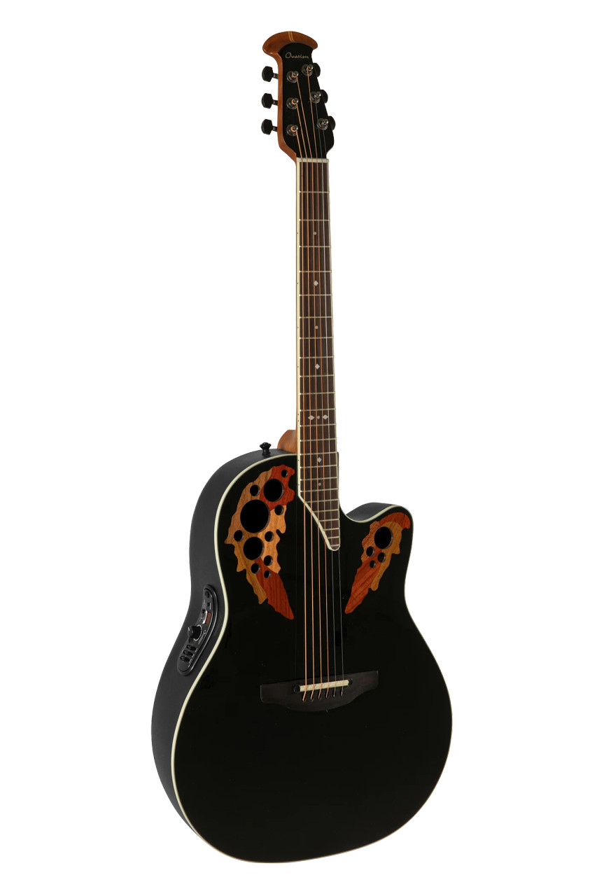 Ovation Pro Series Standard Elite E-Acoustic Guitar 2778AX-5 Black (2778AX-5-G)