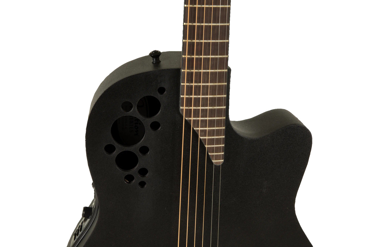 Ovation Pro Series Elite TX E-Acoustic Guitar 2078TX-5, Black