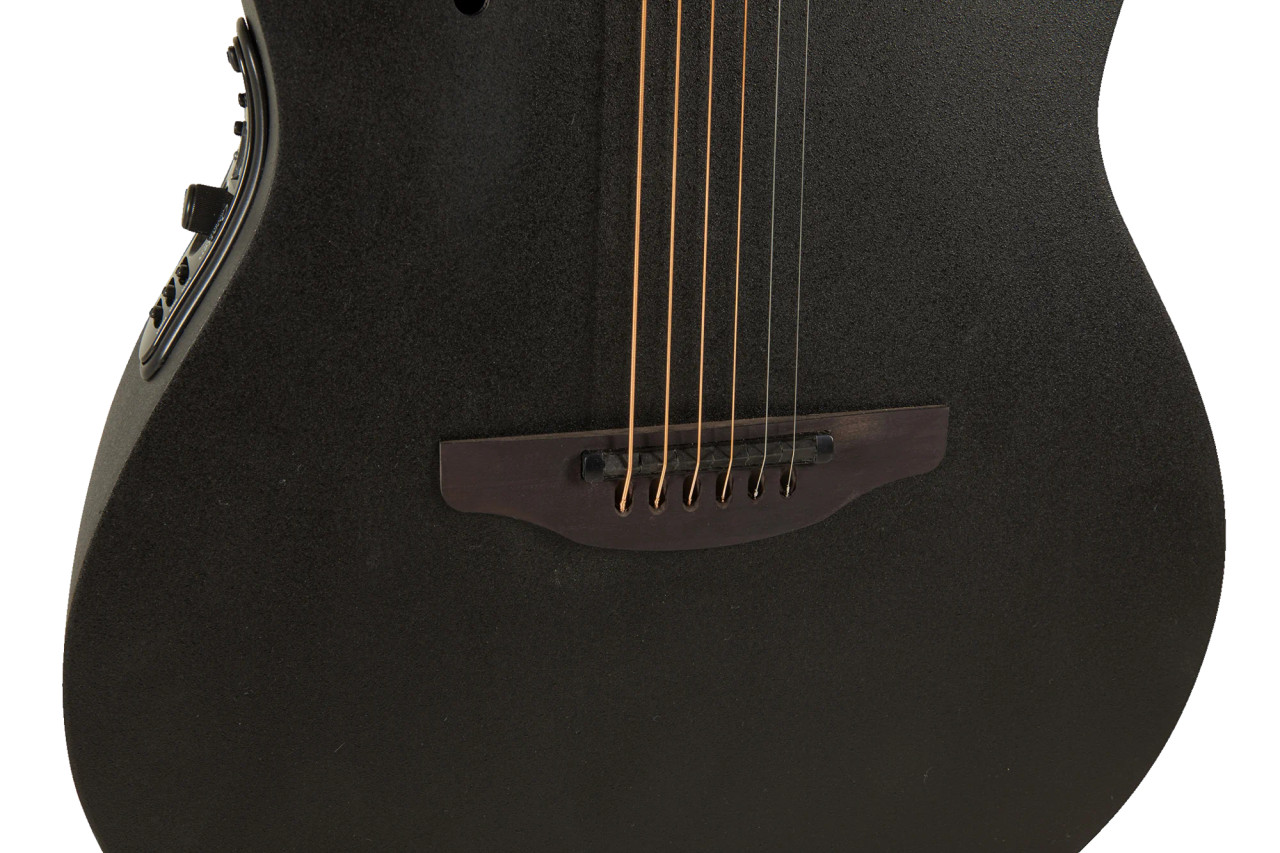 Ovation Pro Series Elite TX E-Acoustic Guitar 2078TX-5 Black Textured (2078TX-5-G) | Musician Madness