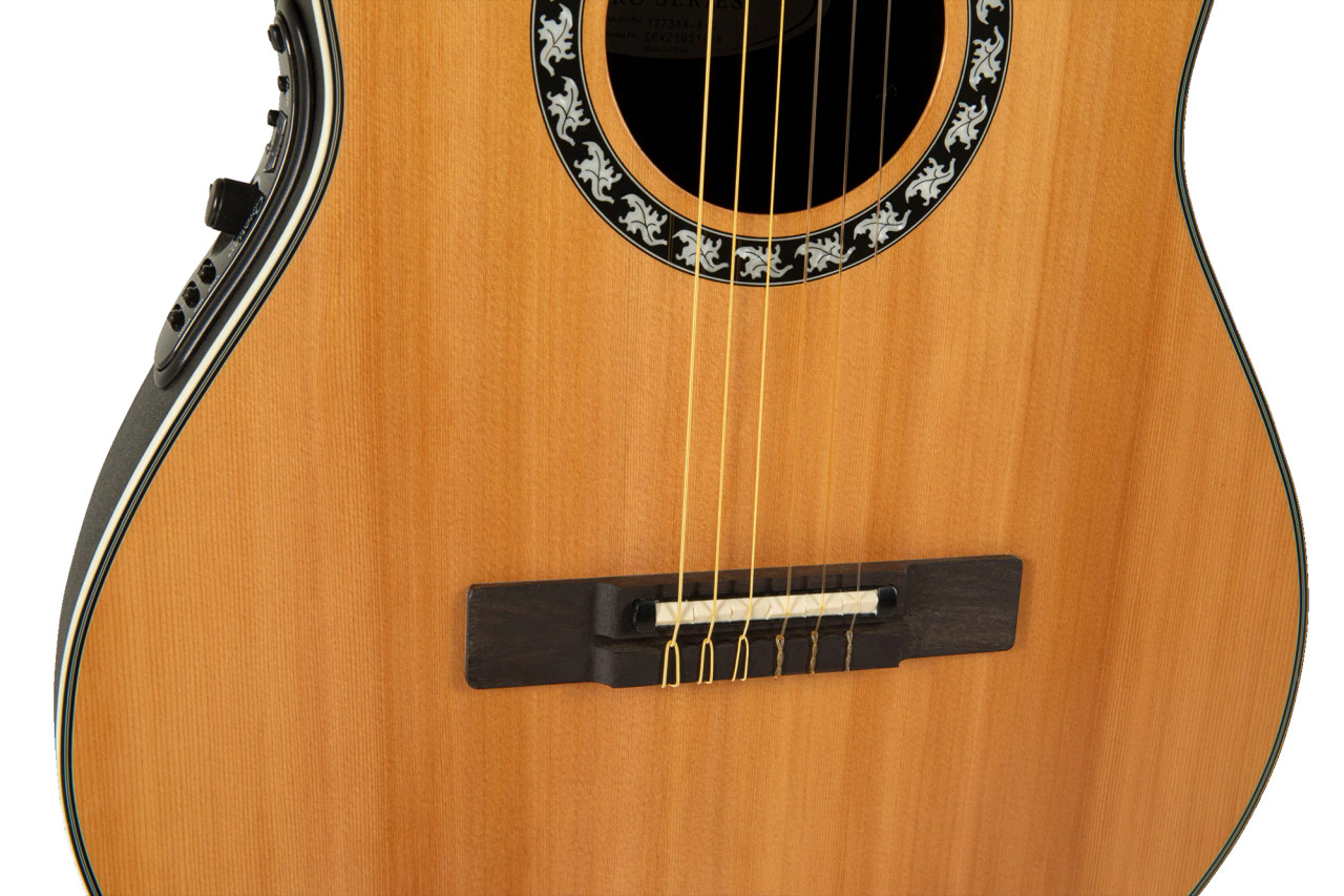 Ovation Pro Series Classic Nylon Legend E-Acoustic Classic Guitar 1773AX-4 Natural (1773AX-4-G) | Musician Madness
