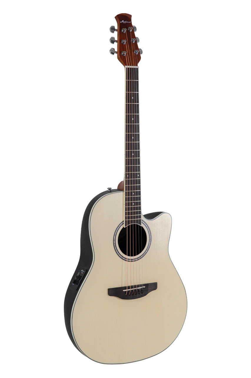 Ovation Applause E-Acoustic Guitar AB24-4S Natural Satin (AB24-4S)