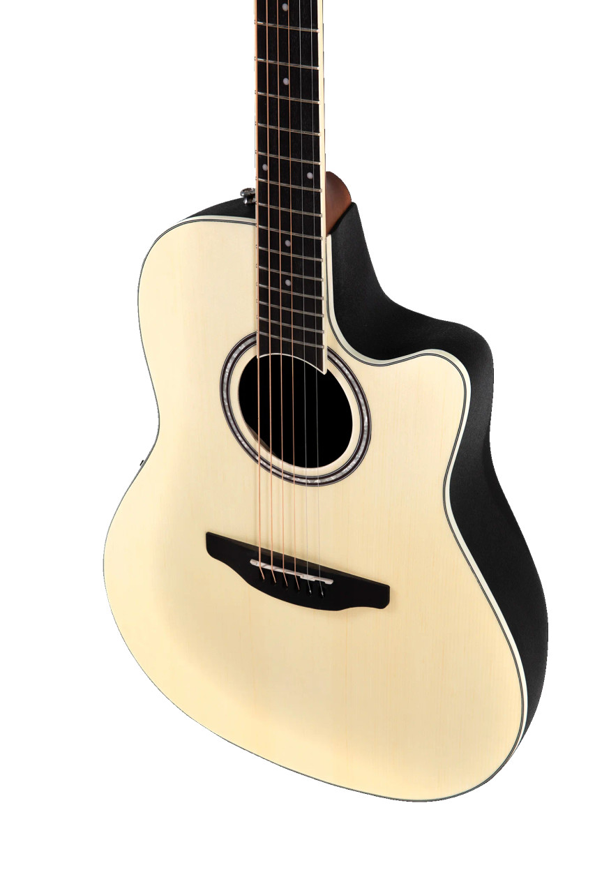 Ovation Applause E-Acoustic Guitar AB24-4S Natural Satin (AB24-4S)