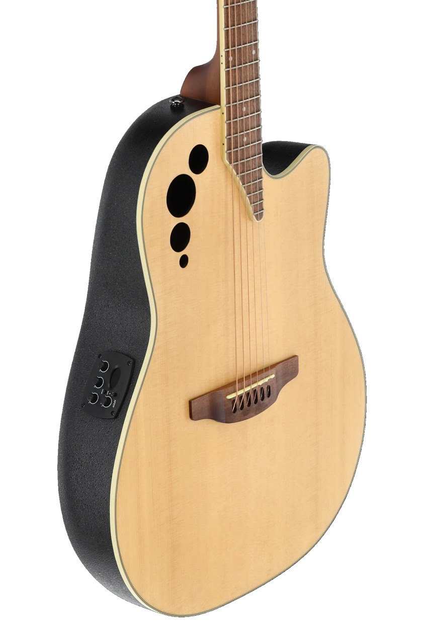Ovation Applause E-Acoustic Guitar AE44-4S, Natural Satin (AE44-4S