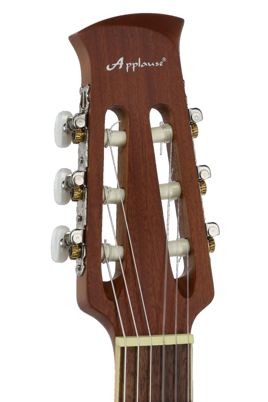 Ovation Applause E-Acoustic Classical Guitar AB24CM-4S Natural Satin Mahogany (AB24CM-4S)