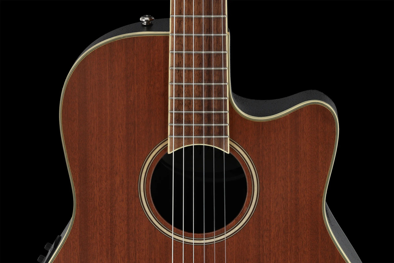 Ovation Applause E-Acoustic Classical Guitar AB24CM-4S Natural Satin Mahogany (AB24CM-4S)