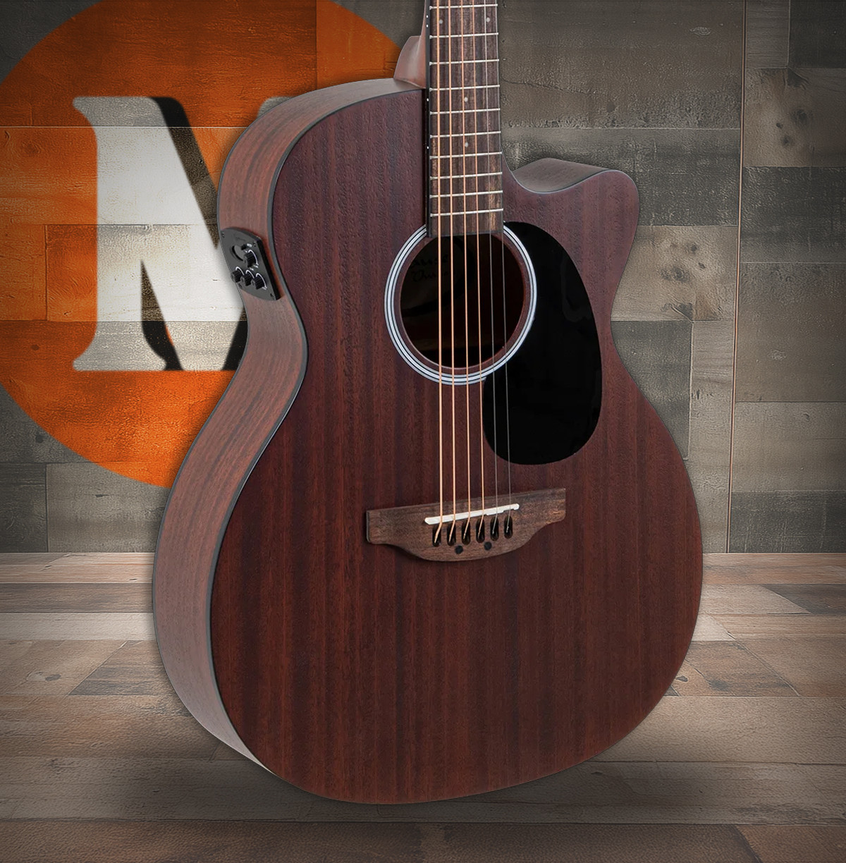 Ovation Applause Wood Classic OM Mahogany Matte Electro (AEO96-M)