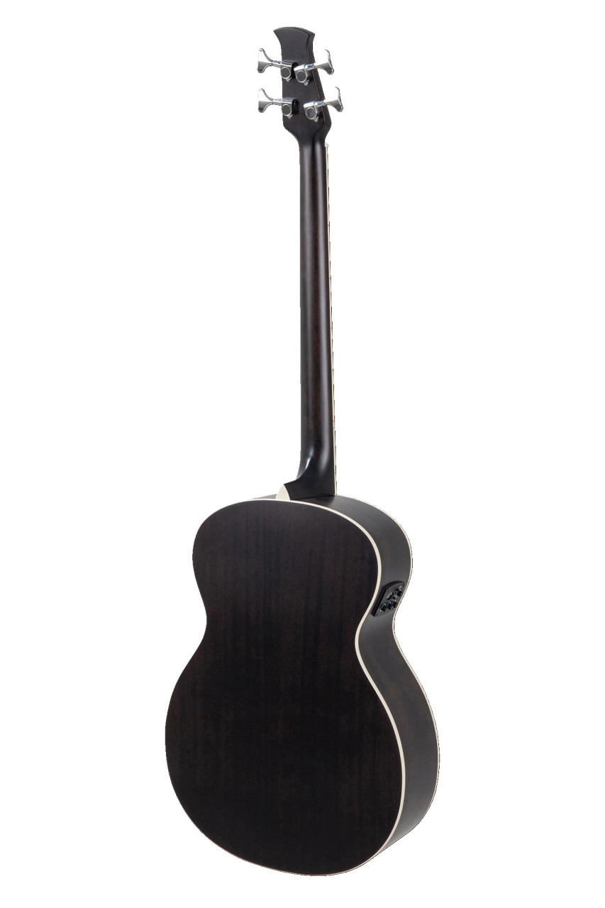 Ovation Applause Wood Jumbo Bass Black Matte Electro (AEB96-5E) | Musician Madness