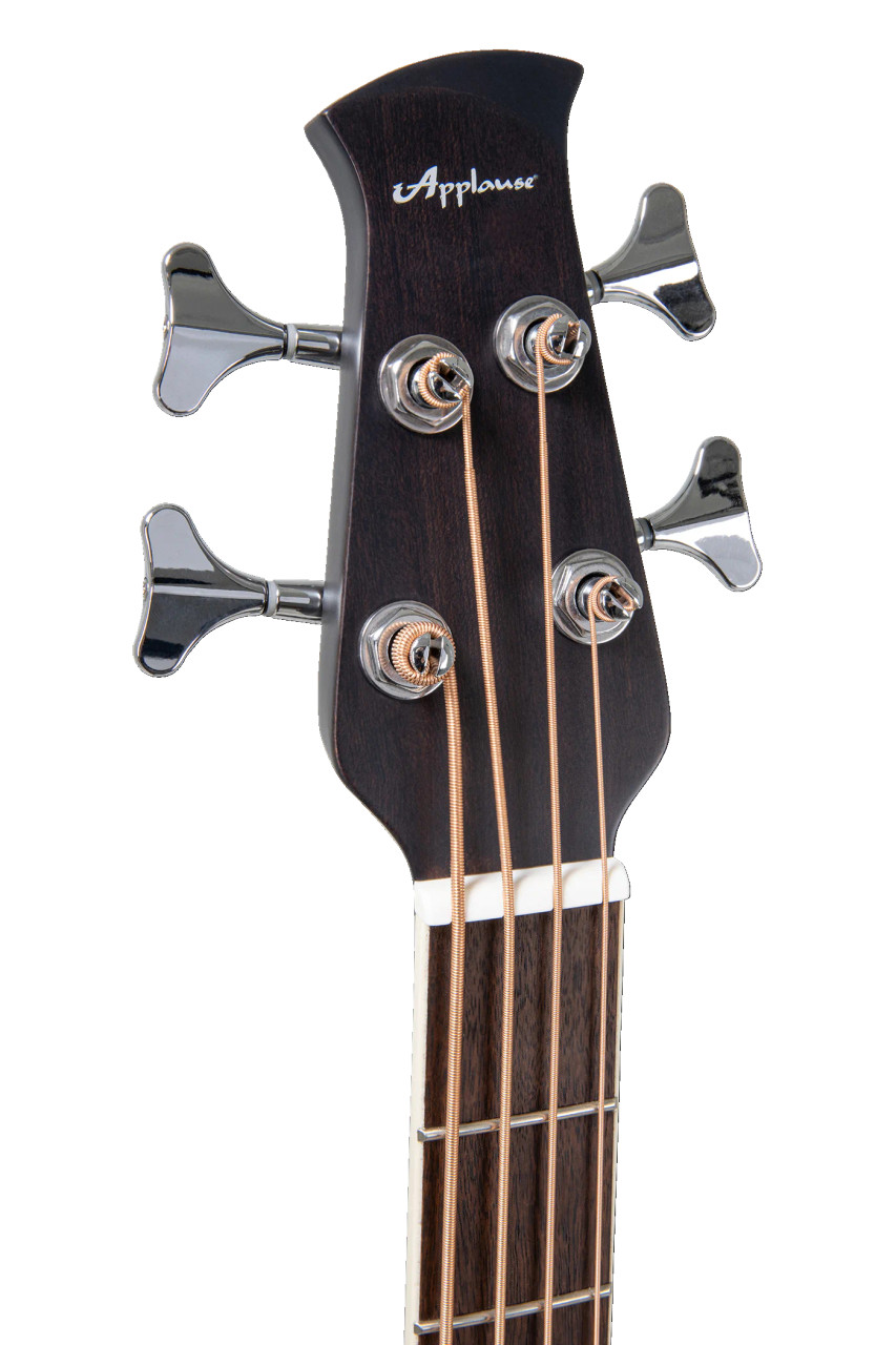 Ovation Applause Wood Jumbo Bass Black Matte Electro (AEB96-5E)