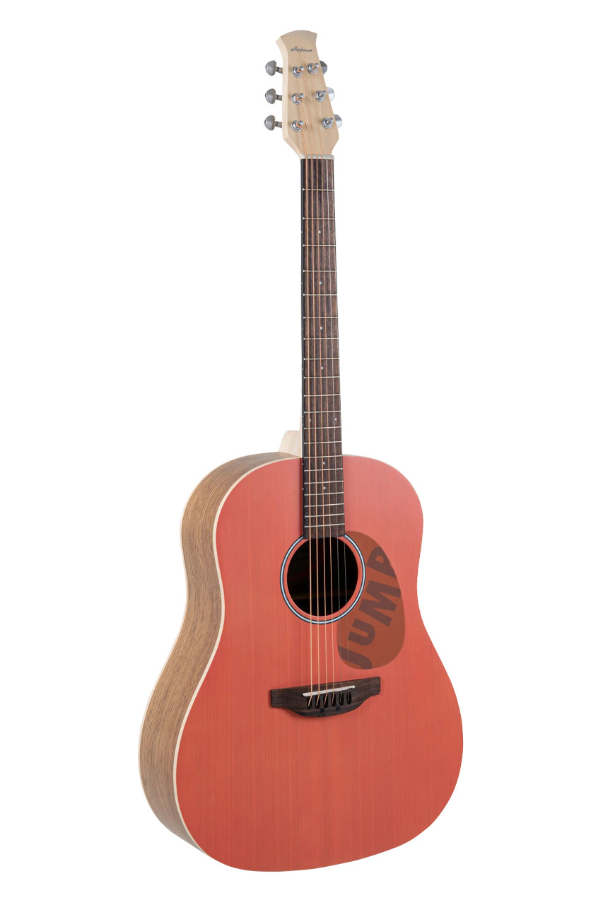 Ovation Applause Jump Dreadnought Slope Shoulders, Peach (AAS-69-O)