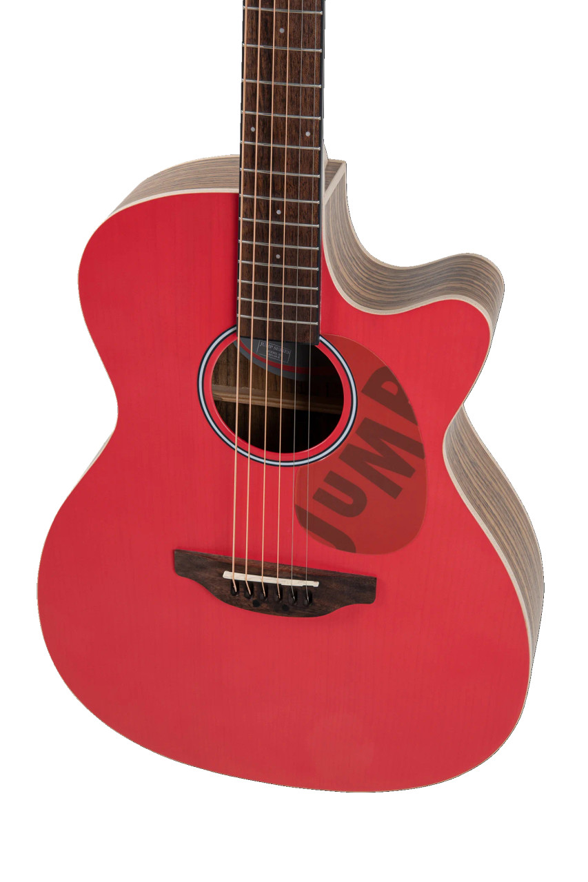 Ovation Applause Jump OM Cutway Electric, Lipstick (AEO-69-R)