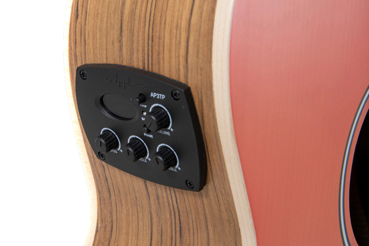 Ovation Applause Jump OM Cutway Electric Peach (AEO-69-O) | Musician Madness