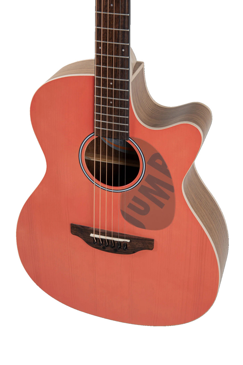 Ovation Applause Jump OM Cutway Electric Peach (AEO-69-O)