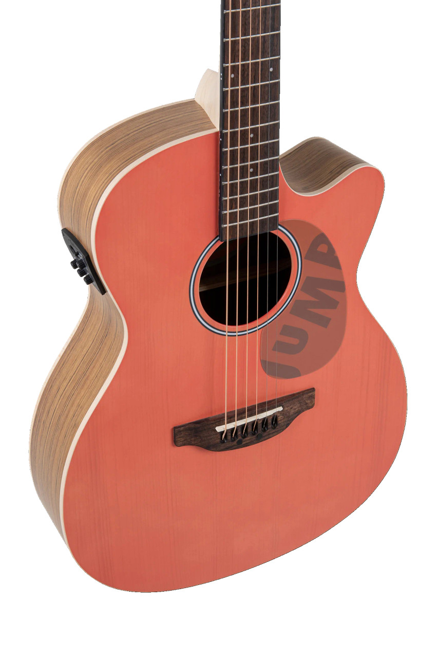 Ovation Applause Jump OM Cutway Electric Peach (AEO-69-O)