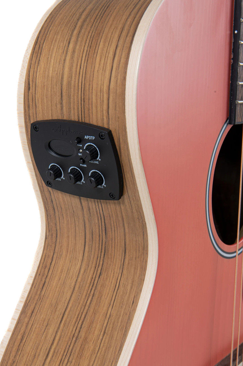 Ovation Applause Jump OM Cutway Electric, Peach (AEO-69-O