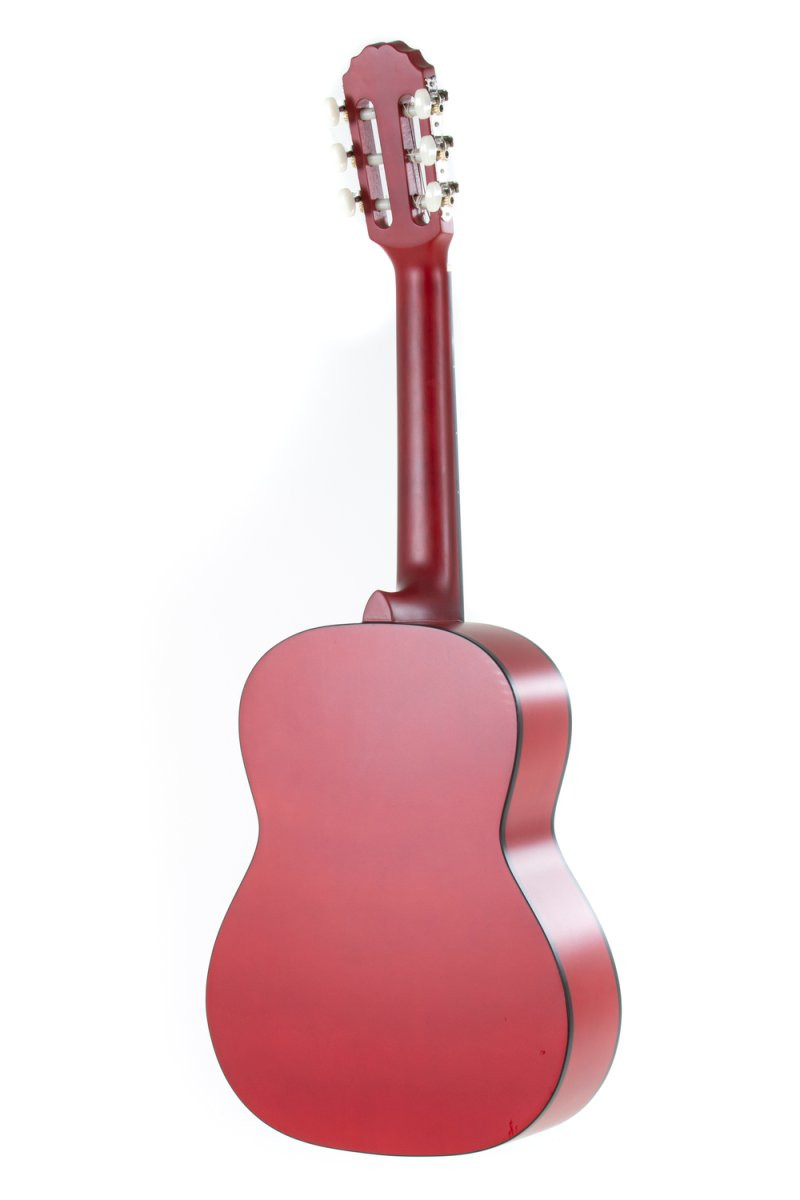GEWA Basic Classical Guitar 1/2 Transparent Red (PS510123) | Musician Madness
