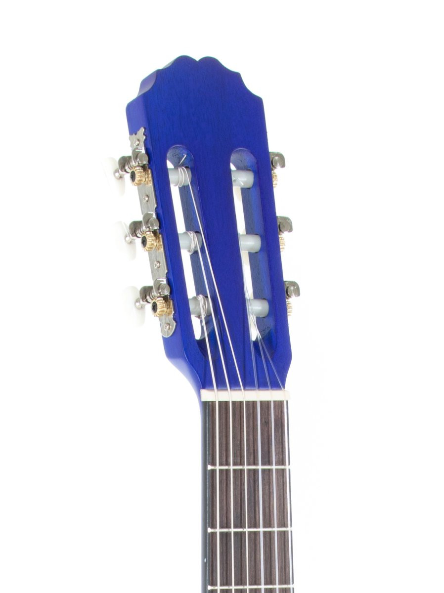 GEWA Basic Classical Guitar 3/4 Transparent Blue (PS510145)
