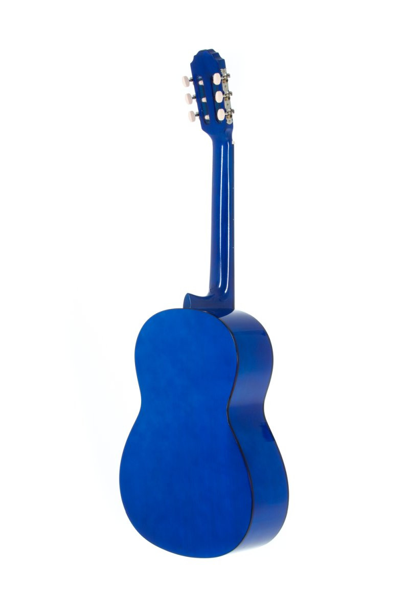 GEWA Basic Classical Guitar 4/4 Transparent Blue (PS510155)