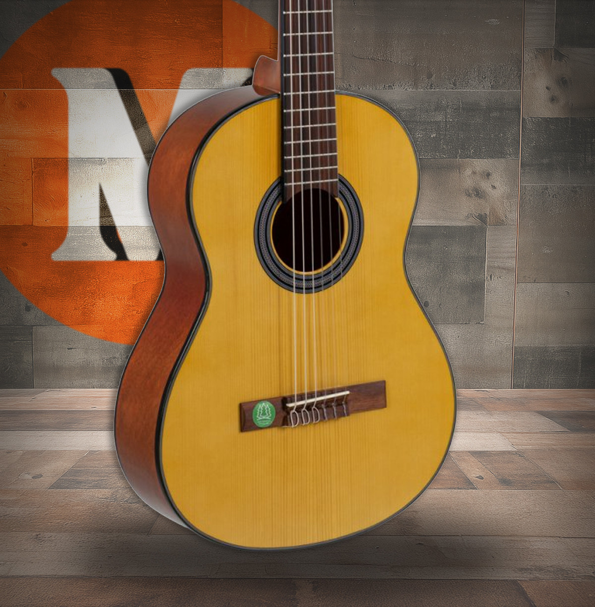 GEWA Student Solid Top Classical Guitar 3/4 Natural Spruce (VG500174)