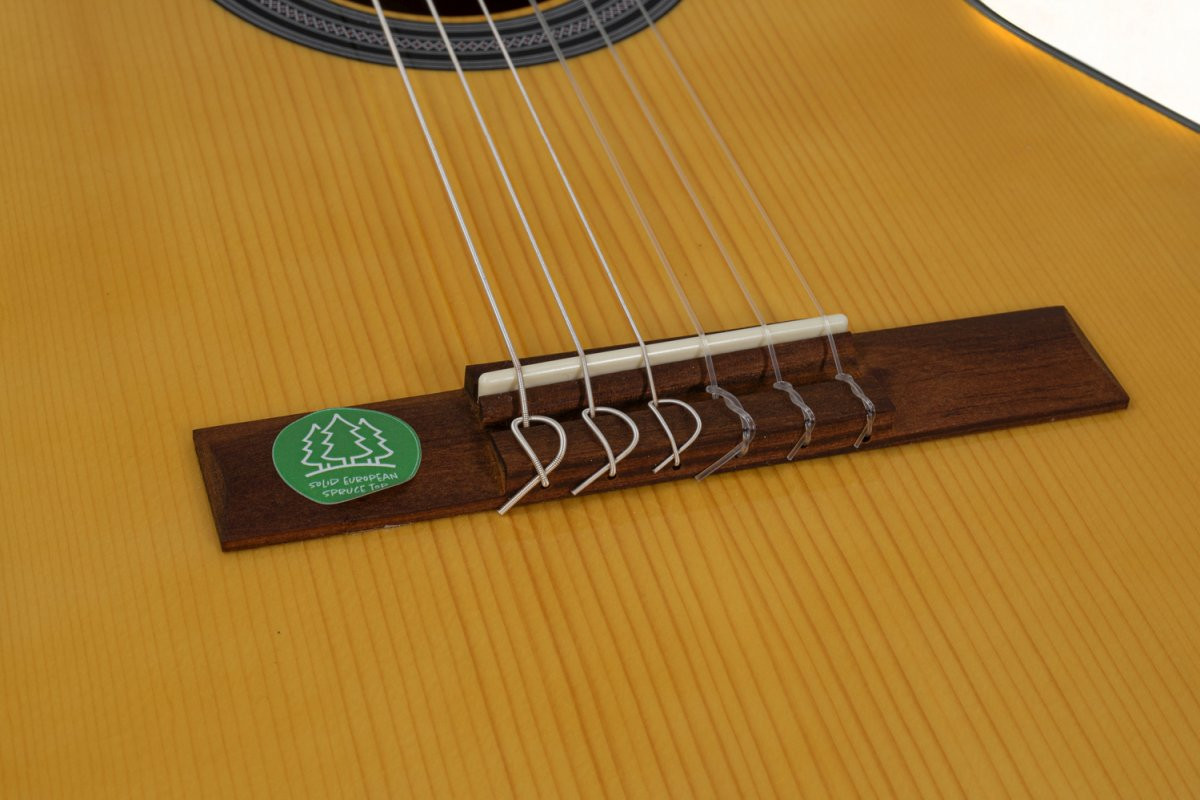 GEWA Student Solid Top Classical Guitar 3/4 Natural Spruce (VG500174) | Musician Madness