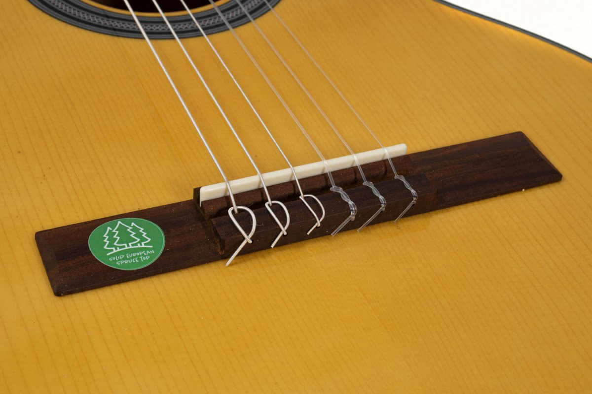 GEWA Student Solid Top Classical Guitar 7/8 Natural Spruce (VG500176) | Musician Madness