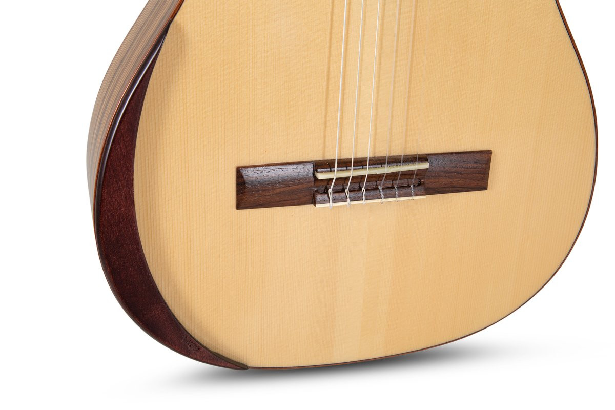Manuel Rodriguez Academia 40-S Spruce/Zebrano 4/4 Gloss Armrest (40-S)