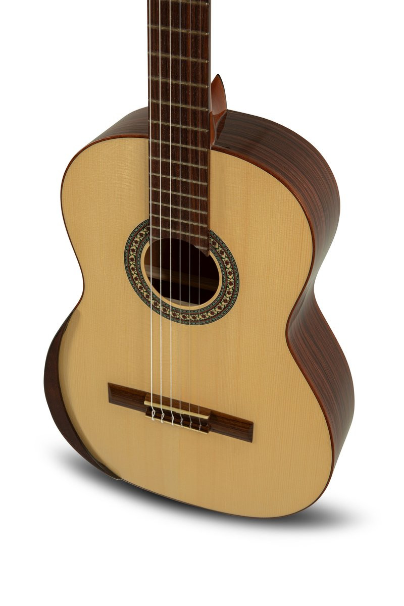 Manuel Rodriguez Academia 60-S Spruce/Rosewood Décor 4/4 Gloss Armrest (60-S)