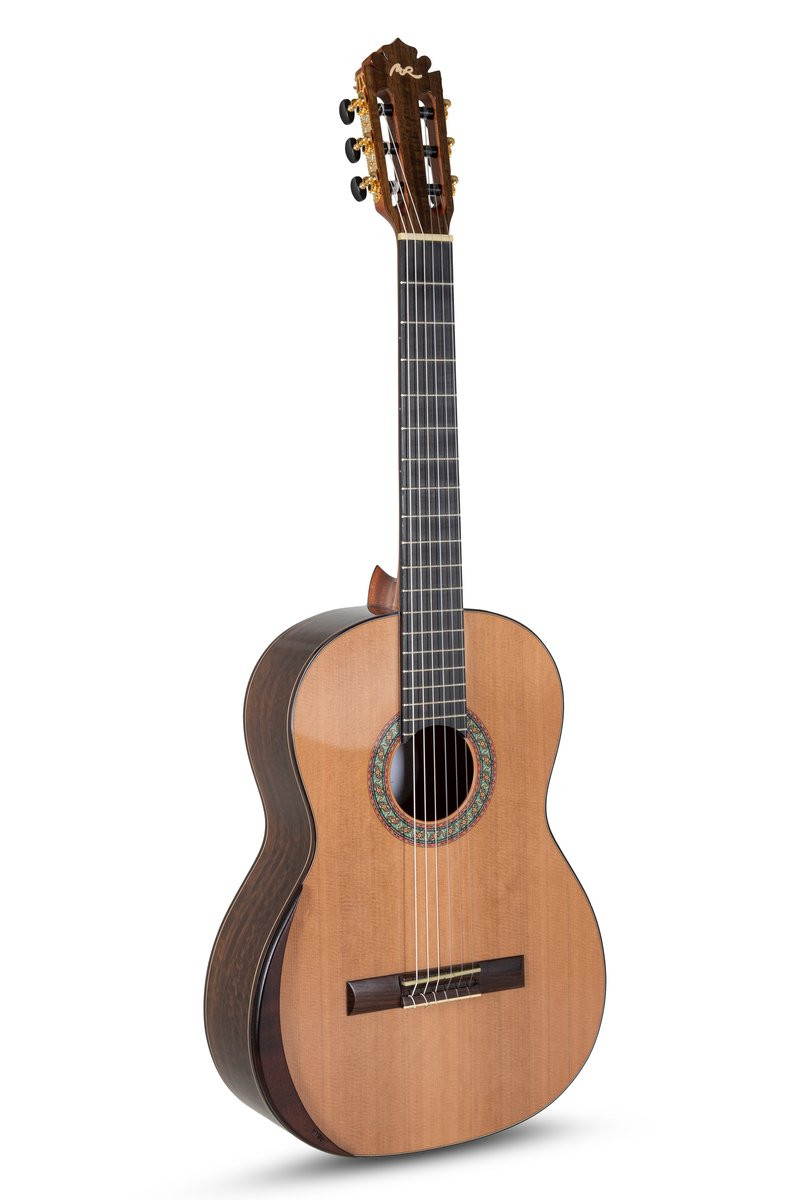 Manuel Rodriguez Superior B-C Cedar/Flamed Eucalyptus 4/4 Gloss Armrest (B-C)|Musician Madness