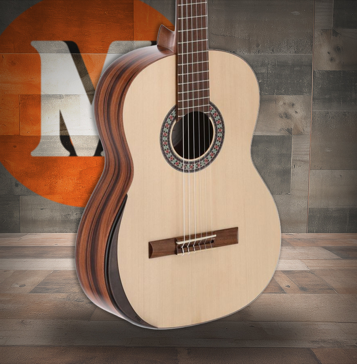 Manuel Rodriguez Exotica EX-SS Santos Rosewood/Spruce 4/4 Satin (EX-SS)