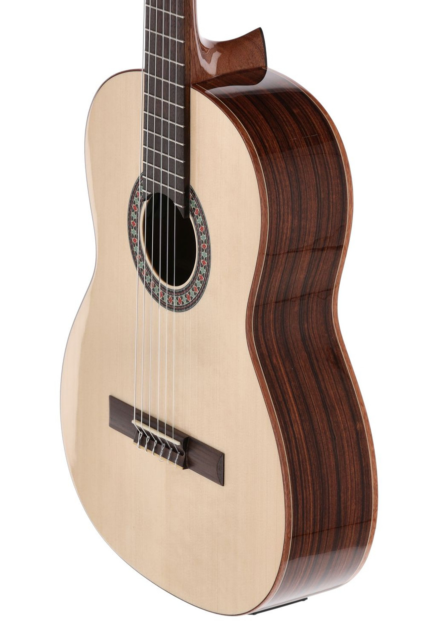 Manuel Rodriguez Exotica EX-SS-EA Santos Rosewood/Spruce 4/4 Gloss E-Acoustic (ES-SS-EA)|Musician Madness