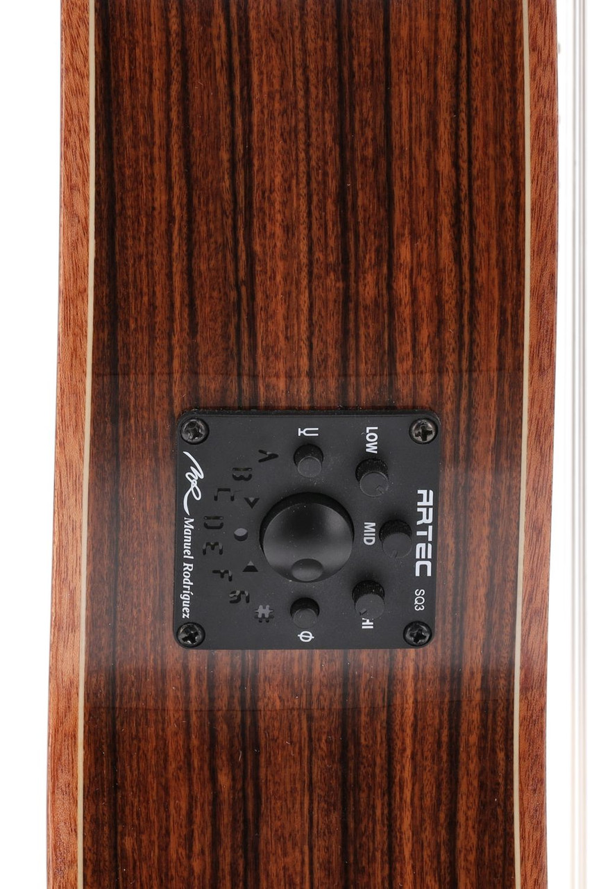 Manuel Rodriguez Exotica EX-SS-EA Santos Rosewood/Spruce 4/4 Gloss E-Acoustic (ES-SS-EA)