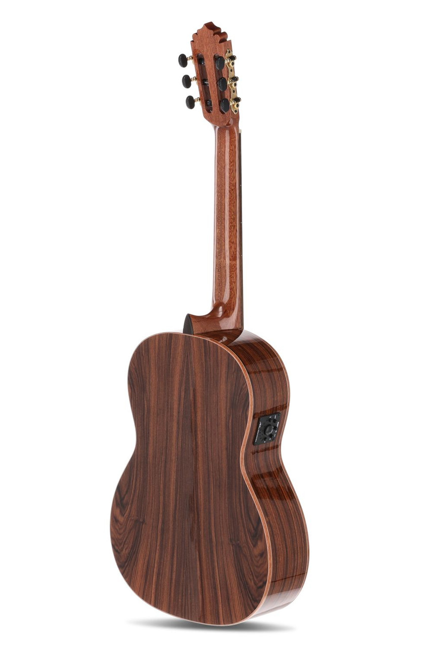 Manuel Rodriguez Exotica EX-SS-EA Santos Rosewood/Spruce 4/4 Gloss E-Acoustic (ES-SS-EA) | Musician Madness