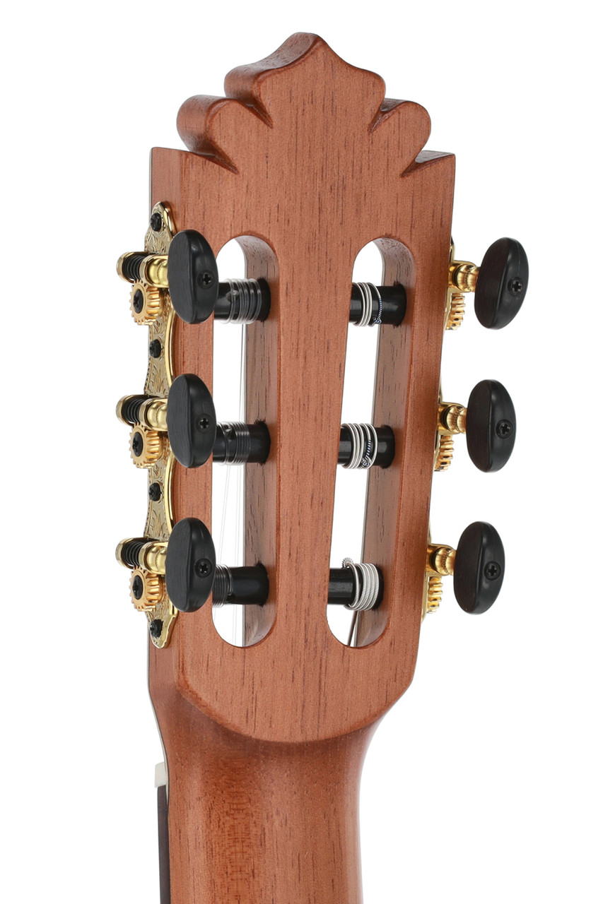 Manuel Rodriguez Café Cortado Curly Walnut 4/4 Satin E-Acoustic Cutaway (501454)