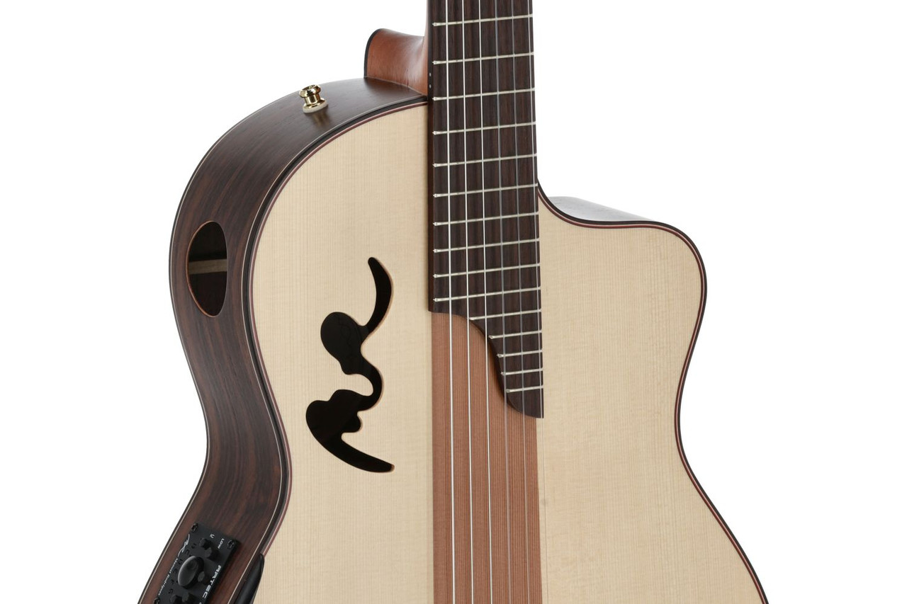 Manuel Rodriguez Café Cortado Indian Rosewood 4/4 Satin E-Acoustic Cutaway (501460)