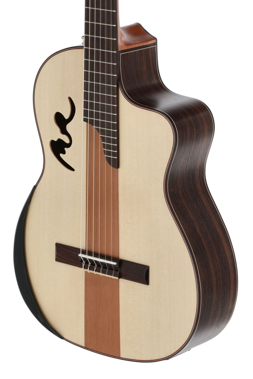 Manuel Rodriguez  Cortado Indian Rosewood 4/4 Satin E-Acoustic Cutaway (501460) | Musician Madness