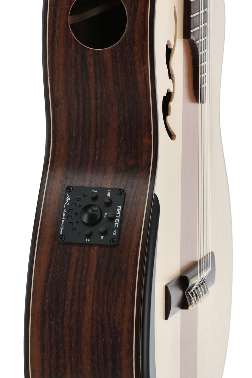 Manuel Rodriguez  Cortado Indian Rosewood 4/4 Satin E-Acoustic Cutaway (501460) | Musician Madness