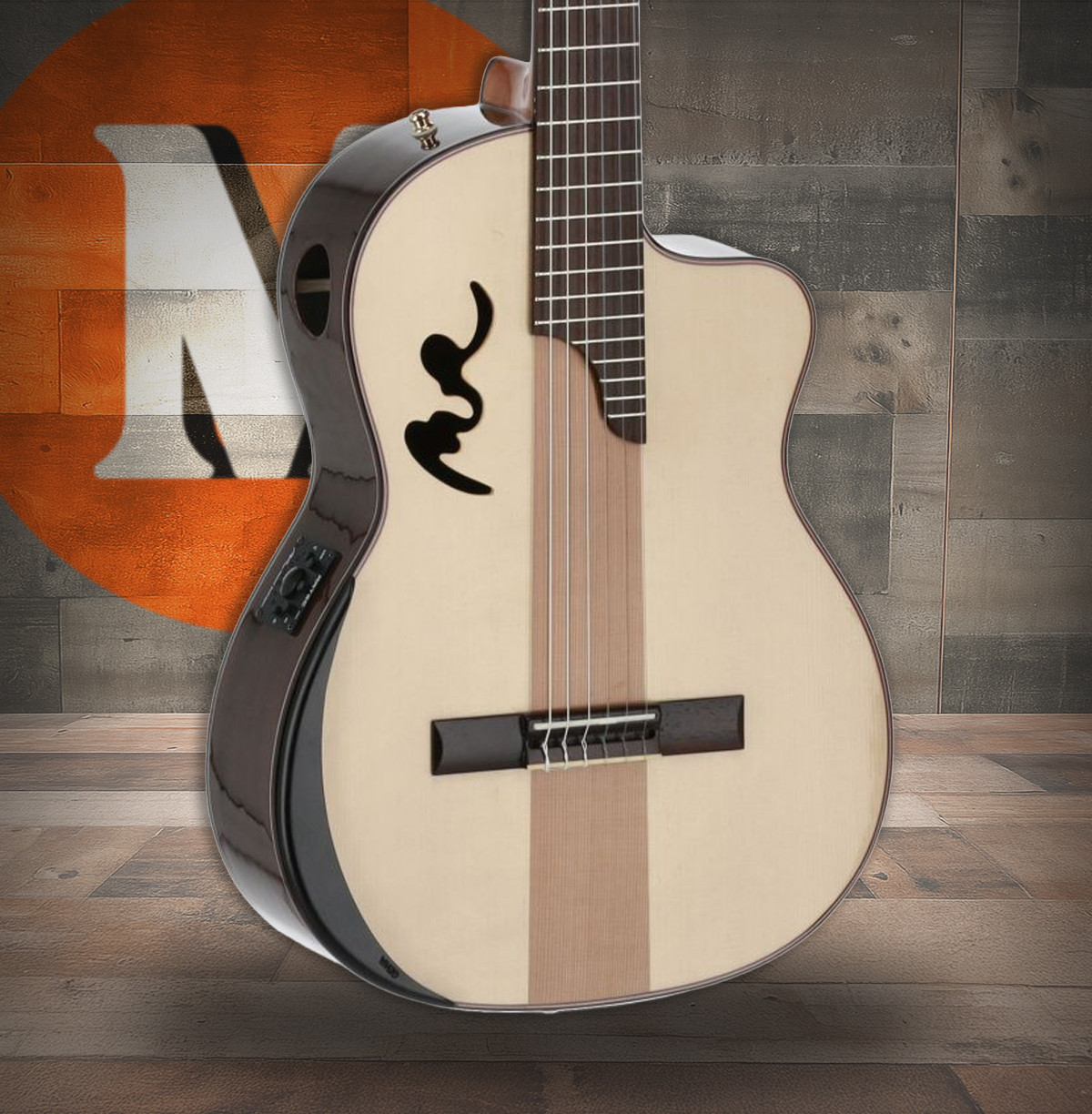 Manuel Rodriguez  Cortado Aged Eucalyptus 4/4 Gloss E-Acoustic Cutaway (501464)|Musician Madness