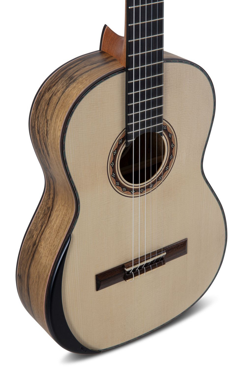 Manuel Rodriguez Tesoro de Guinea Limited Model Limba Negra A, Set w/Case, Foot Rest (501482) | Musician Madness