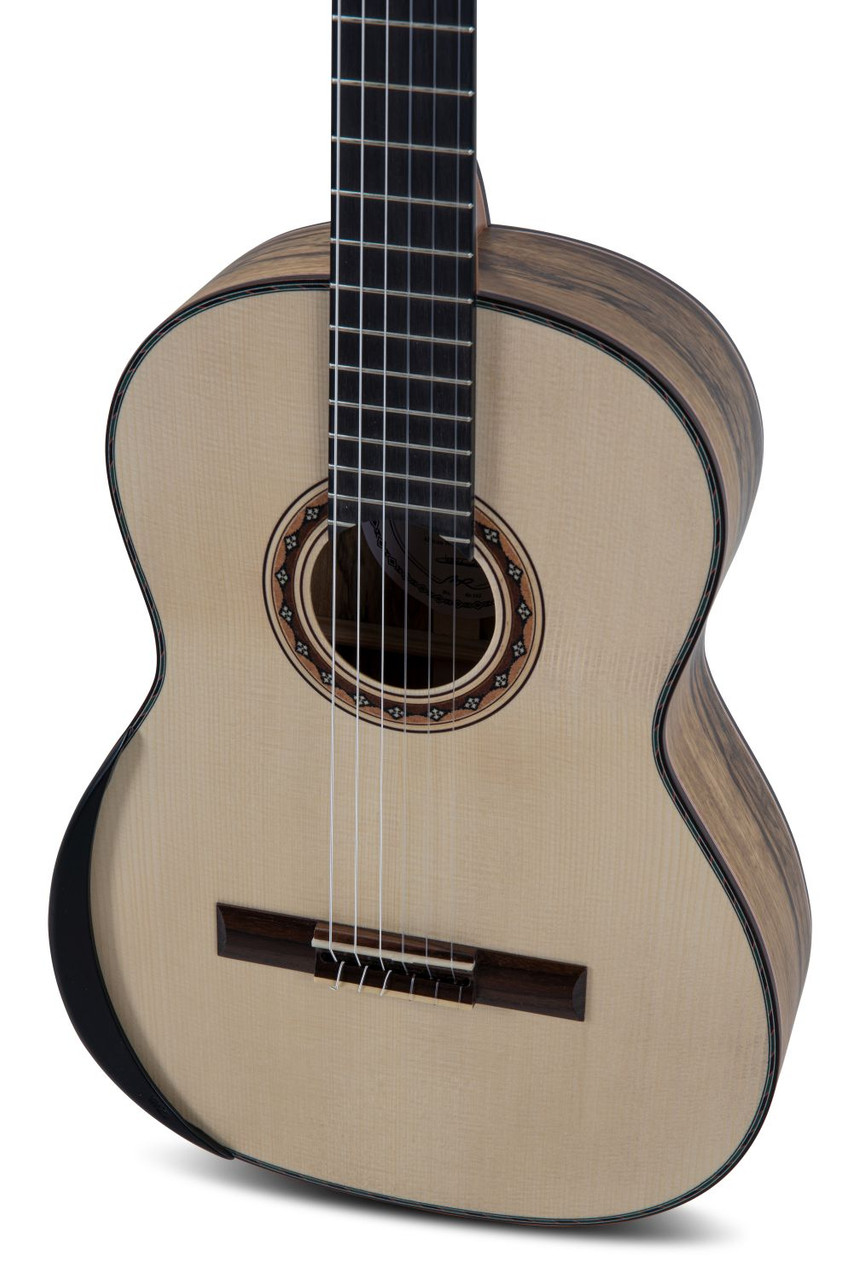 Manuel Rodriguez Tesoro de Guinea Limited Model Limba Negra A, Set w/Case, Foot Rest (501482) | Musician Madness