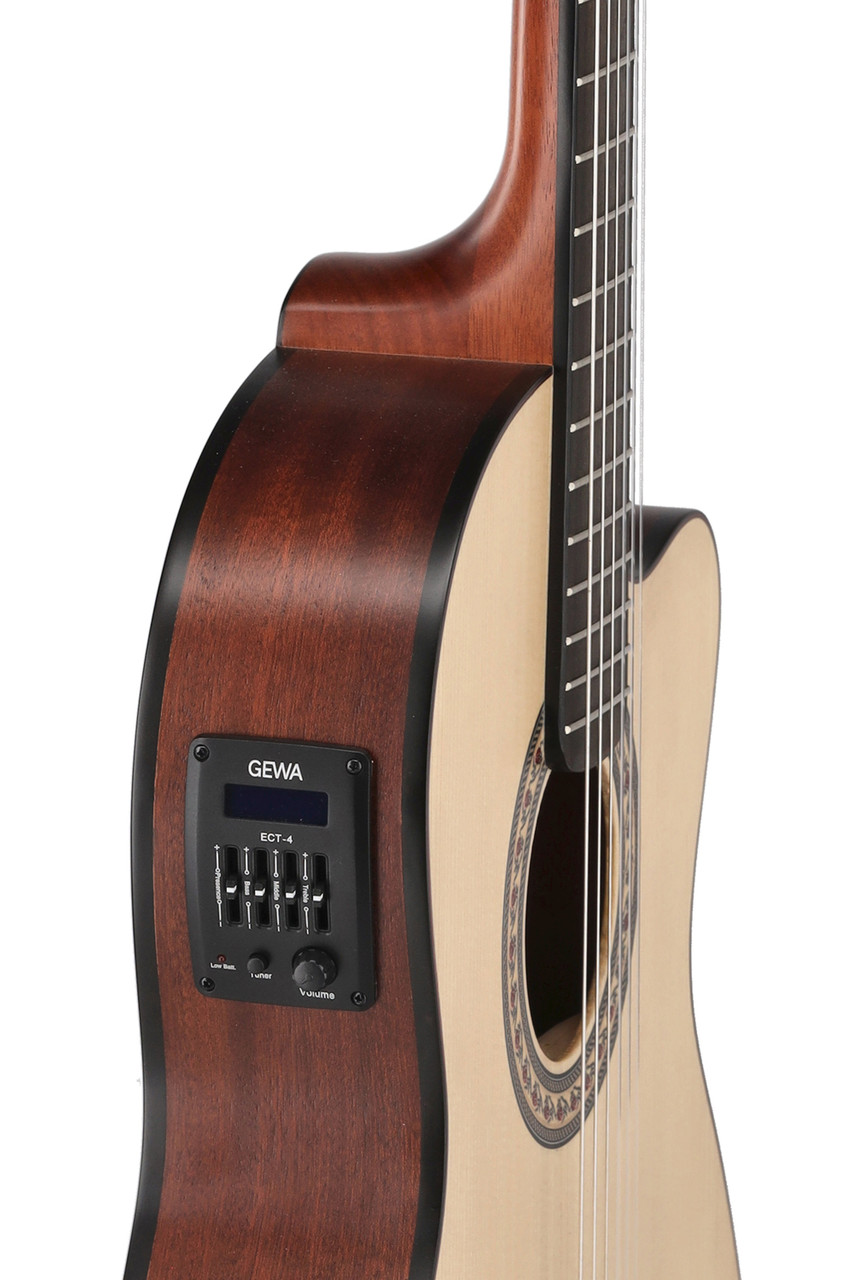 GEWA Caballero Stage by MR Flamenco Guitar with Preamp 4/4, Slim Electric Neck (CA-PM-SE) | Musician Madness